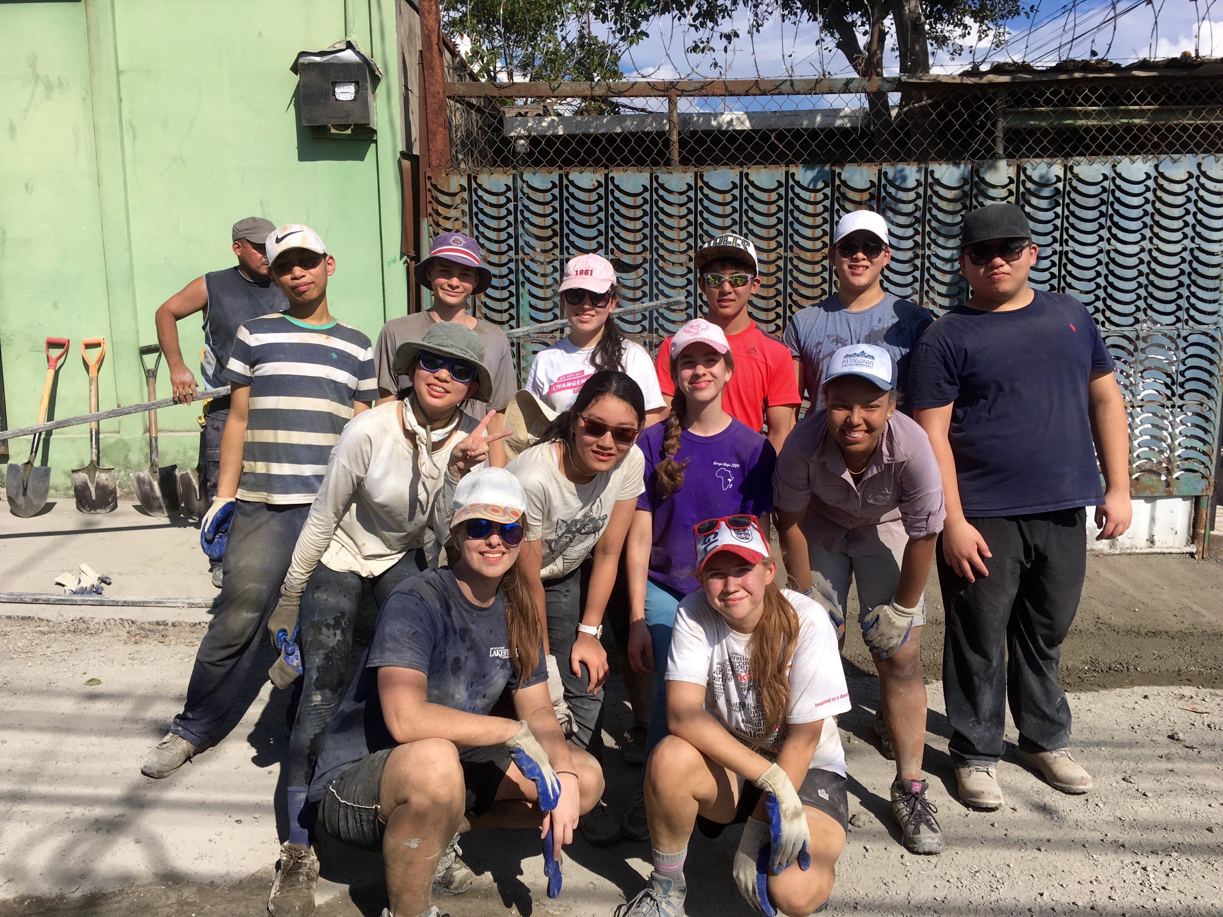 Our day and boarding school students love to give back